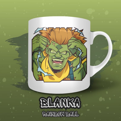 Blanka Tea Mug - Street Fighter 6 - 325 ml | The Valha Shop