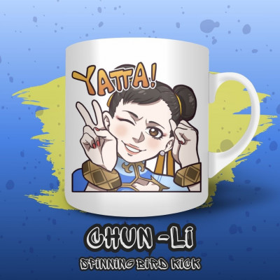 Chun-li Tea Mug - Street Fighter 6 - 325 ml | The Valha Shop