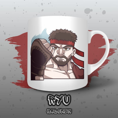 Ryu Tea Mug - Street Fighter 6 - 325 ml | The Valha Shop