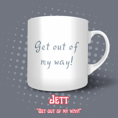 Jett Tea Mug - Valorant - 325 ml | The Valha Shop