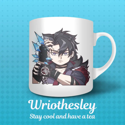 Wriothesley Tea Mug - Genshin Impact - 325 ml | The Valha Shop