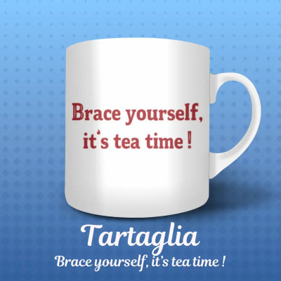 Tartaglia Tea Mug - Genshin Impact - 325 ml | The Valha Shop
