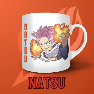 Mug Natsu Dragnir - Fairy Tail - Design exclusif La Valha Shop