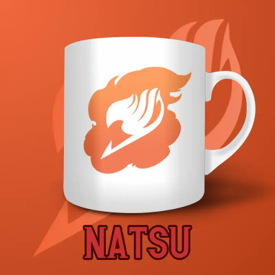 Natsu Tea Mug - Fairy Tail - 325 ml | The Valha Shop
