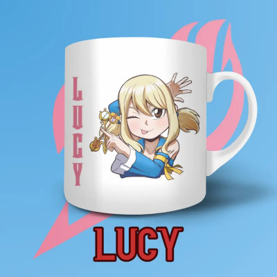 Lucy Heartfilia mug – Fairy Tail – Exclusive La Valha Shop Design