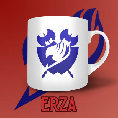 Erza Tea Mug - Fairy Tail - 325 ml | The Valha Shop