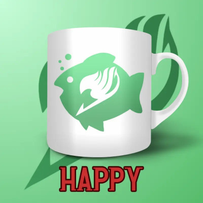 Happy Tea Mug - Fairy Tail - 325 ml | The Valha Shop