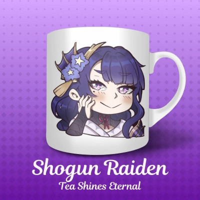 Mug Shogun Raiden - Genshin Impact - Design exclusif La Valha Shop