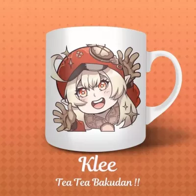 Klee Tea Mug - Genshin Impact - 325 ml | The Valha Shop