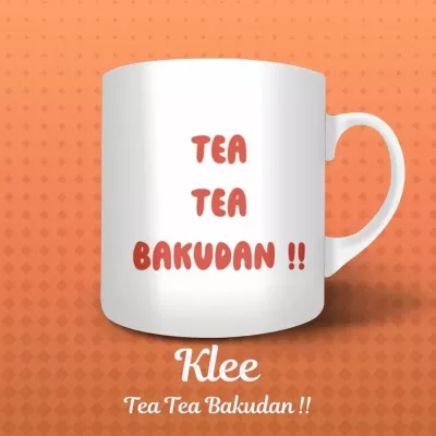 Klee Tea Mug - Genshin Impact - 325 ml | The Valha Shop