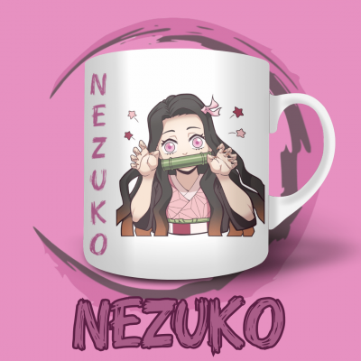 Mug Nezuko Kamado - Demon Slayer - Design exclusif La Valha Shop