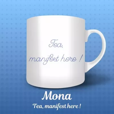 Mona Tea Mug - Genshin Impact - 325 ml | The Valha Shop