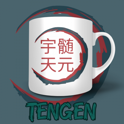 Tengen Tea Mug - Demon Slayer - 325 ml | La Valha Shop