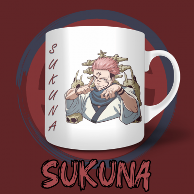 Sukuna Ryomen Tea Mug - Jujutsu Kaisen - 325 ml | La Valha Shop Sukuna Ryomen Tea Mug - Jujutsu Kaisen - 325 ml | La Valha Shop