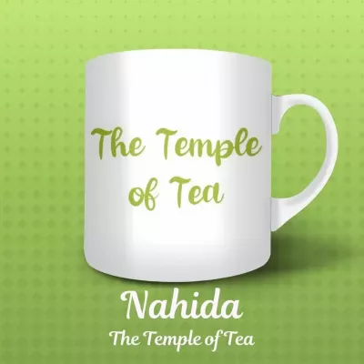 Nahida Tea Mug - Genshin Impact - 325 ml | The Valha Shop