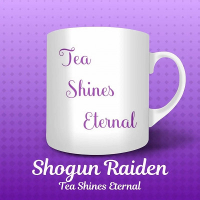 Shogun Raiden Tea Mug - Genshin Impact - 325 ml | The Valha Shop