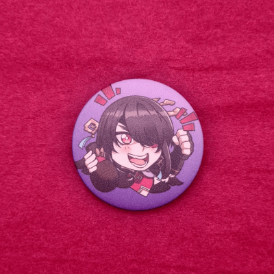 Beidou Mat Button Pin - Genshin Impact | The Valha Shop