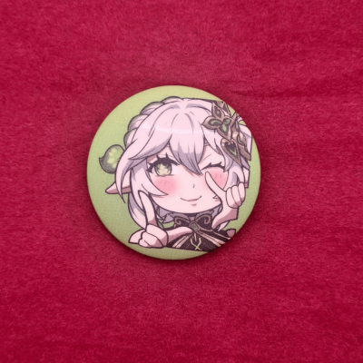 Nahida Matt Button Pin - Genshin Impact | The Valha Shop