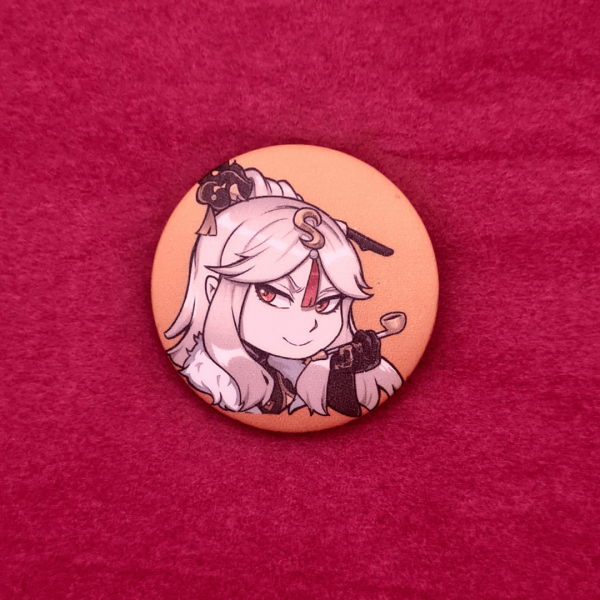 Ningguang Matt Button Pin