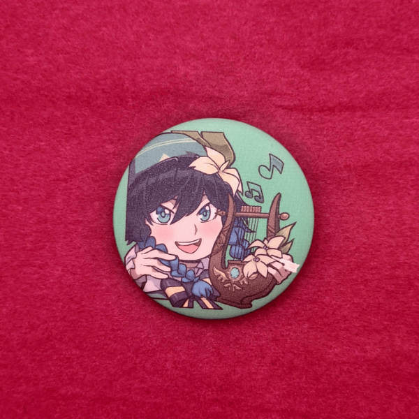 Venti Matt Button Pin