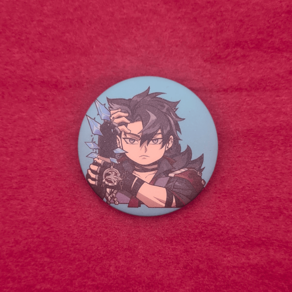 Wriothesley Matt Button Pin