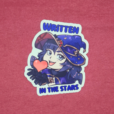 Mona Sticker - Genshin Impact | The Valha Shop