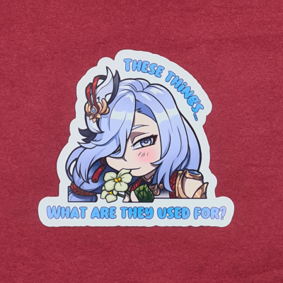 Shenhe Sticker - Genshin Impact | The Valha Shop