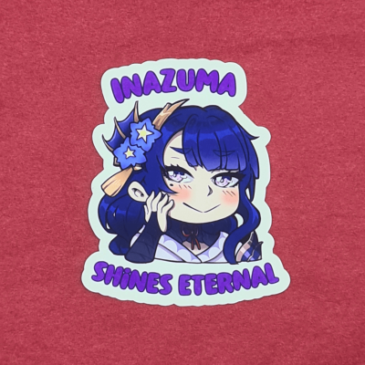 Raiden Shogun Sticker - Genshin Impact | The Valha Shop