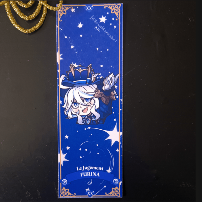 Furina Bookmark - Genshin Impact | The Valha Shop