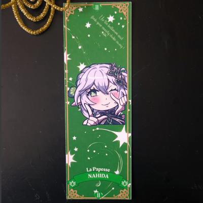 Nahida Bookmark - Genshin Impact | The Valha Shop