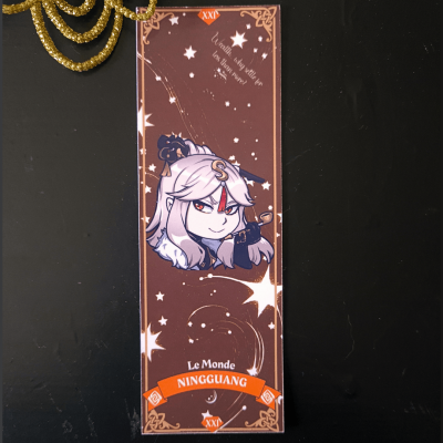 Ningguang Bookmark - Genshin Impact | The Valha Shop