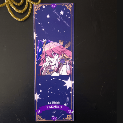 Yae Miko Bookmark - Genshin Impact | The Valha Shop