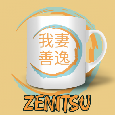 Zenitsu Tea Mug - Demon Slayer - 325 ml | La Valha Shop