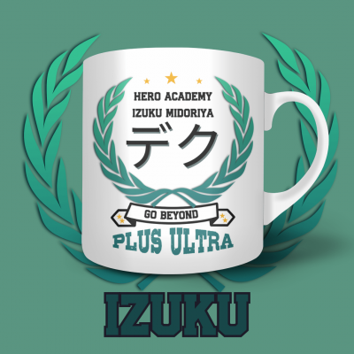 Izuku Midoriya Tea Mug - My Hero Academia - 325 ml | La Valha Shop