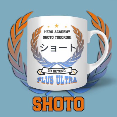 Shoto Todoroki Tea Mug - My Hero Academia - 325 ml | La Valha Shop