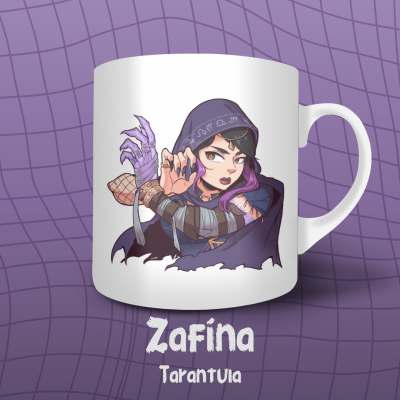 Mug à thé Zafina - Tekken 8 - 325 ml | La Valha Shop