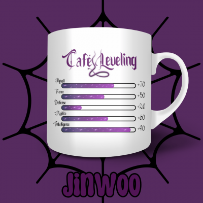 Sung Jin Woo Mug -Solo Leveling - 325 ml | La Valha Shop