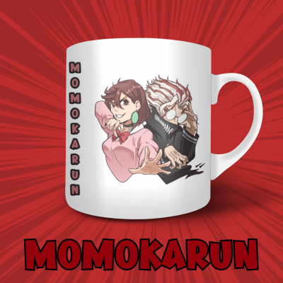 Momo and Okarun Tea Mug - Dan Da Dan - 325 ml | La Valha Shop