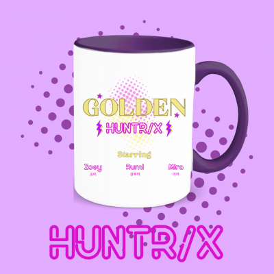 HUNTRIX mug – Kpop Demon Hunters – Exclusive La Valha Shop Design