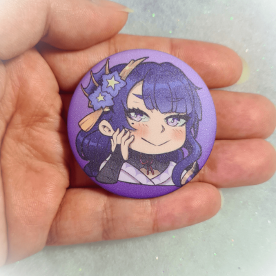 Badge Genshin Impact - Shogun Raiden | La Valha Shop