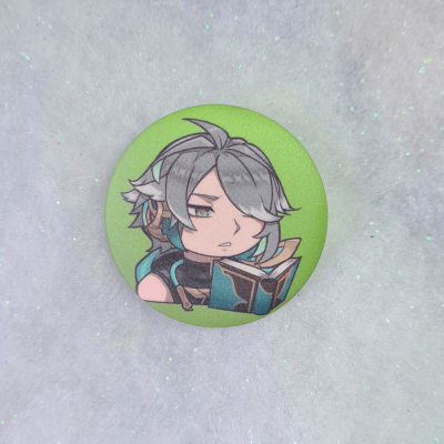 Alhaitham Matt Button Pin - Genshin Impact | The Valha Shop