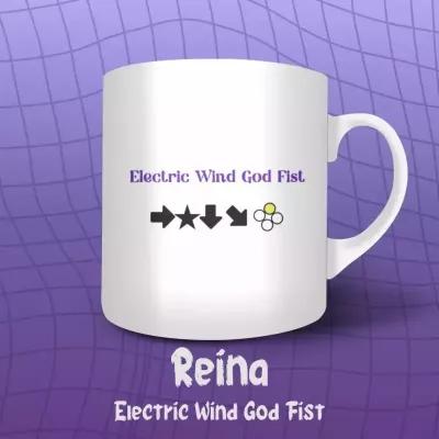 Reina Tea Mug - Tekken 8 - 325 ml | The Valha Shop