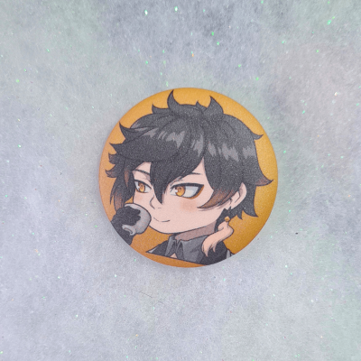 Badge Genshin Impact - Zhongli | La Valha Shop