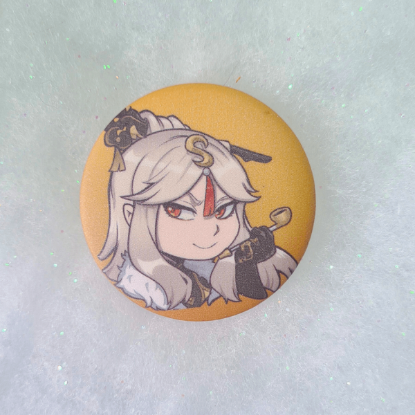 Ningguang Matt Button Pin