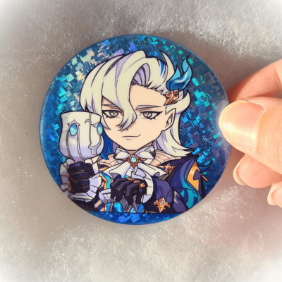 Badge Genshin Impact - Neuvillette | La Valha Shop