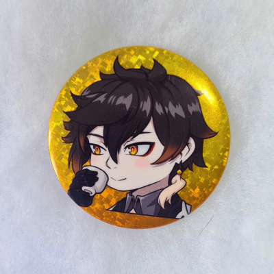 Badge Genshin Impact - Zhongli | La Valha Shop