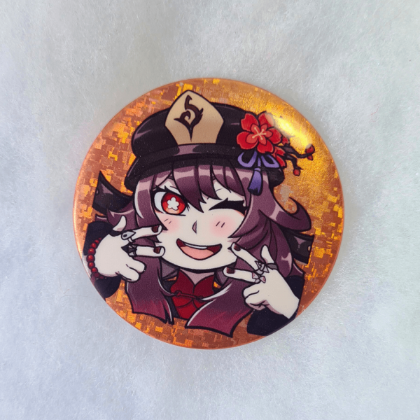 Badge Brillant Hu Tao