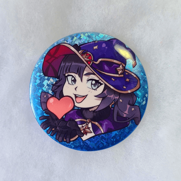 Badge Holographique Mona