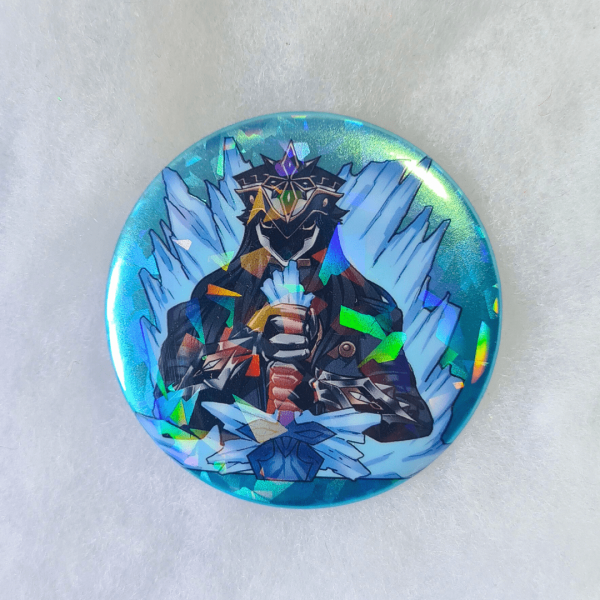 Badge Holographique Il Capitano