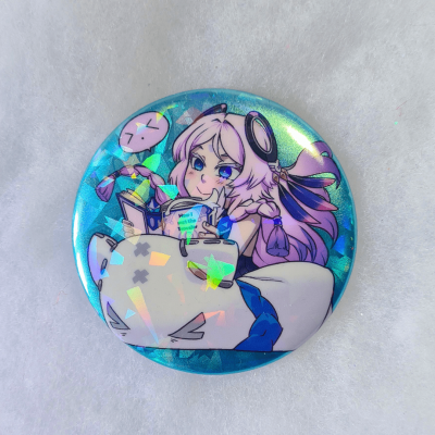 Citlali Glitter Holographic Pin - Genshin Impact | The Valha Shop